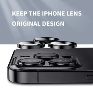 Pellicola Protezione Fotocamera Lega di Alluminio per iPhone 15 Pro e 15 Pro Max