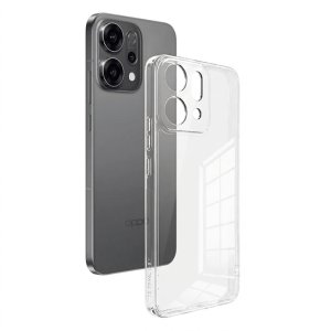 Cover Custodia Protezione Fotocamera TPU Trasparente per OPPO RENO 14 5G