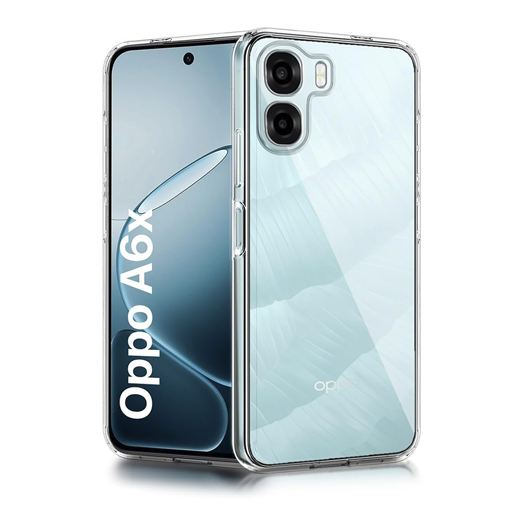 Cover Custodia Protezione Fotocamera TPU Trasparente Morbido OPPO A6X 4G / A6K